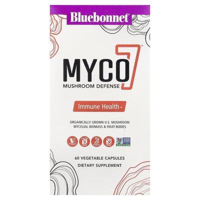 Bluebonnet Nutrition,Myco7™, Mushroom Defense, 60 Vegetable