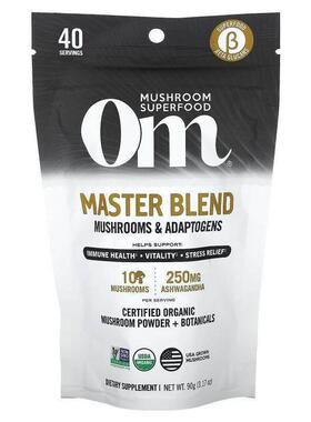 Om Mushrooms,Mushroom Master Blend，3.17 盎司（90 克）
