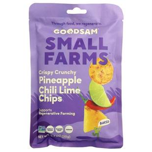 GoodSam PBC,Small Farms™, Crispy Crunchy Chips, Pineapple Ch