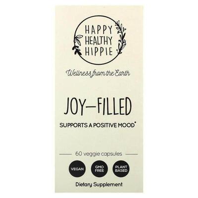 Happy Healthy Hippie,Joy-Filled，支持积极情绪，60 粒素食胶囊