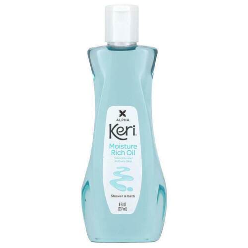 Keri,Moisture Rich Oil, Shower &amp;amp; Bath, 8 fl oz (