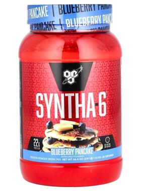 必胜,Syntha-6, Protein Powder Drink Mix, Blueberry Pancake,