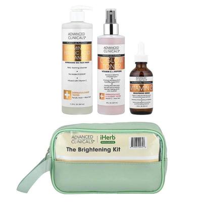 Advanced Clinicals,iHerb® Exclusive, The Brightening Kit,