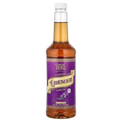ChocZero,Premium Syrup, Lavender, Sugar Free