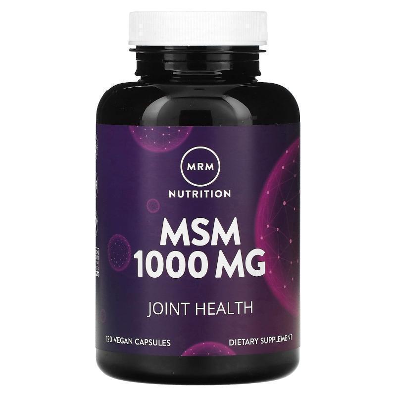 MRM Nutrition,营养，MSM，1,000 毫克，120 粒全素胶囊
