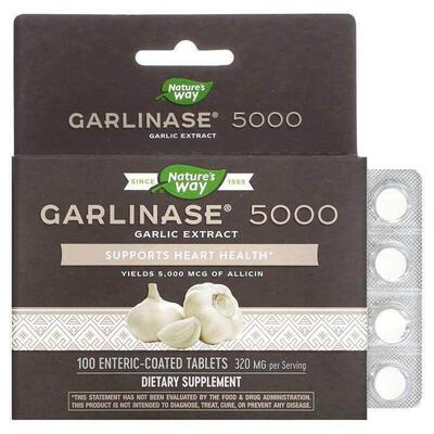 然萃维,Garlinase 5000，320毫克，100片肠溶衣片剂