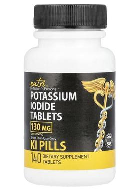 Nature's Fusions,Nutri，碘化钾片，130 毫克，140 片（每片 65