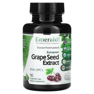 Emerald Laboratories,European Grape Seed Extract, 90 Vegetab