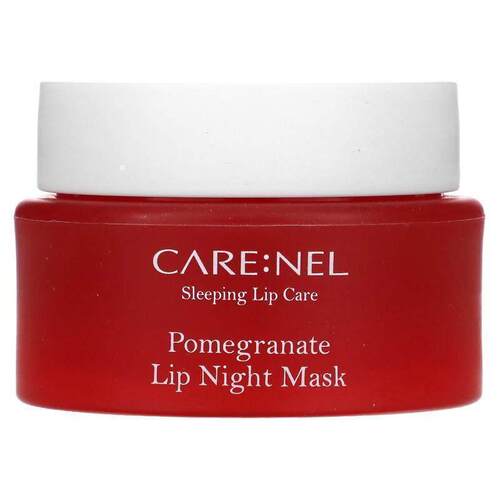 Care:Nel,睡眠唇部护理，唇部夜间面膜，石榴，0.81盎司（23克）