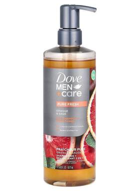 多芬,Men + Care, 2-in-1 Shampoo + Conditioner, Ginger &a