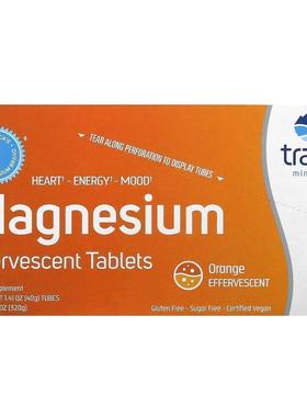 露那辛,Magnesium Effervescent Tablets, 150 mg, Orange flavor