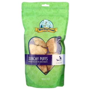 Yeti Dog Chew,Crunchy Puffs, For Dogs, All Sizes, 3.5 oz