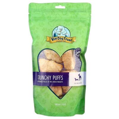 Yeti Dog Chew,Crunchy Puffs, For Dogs, All Sizes, 3.5 oz