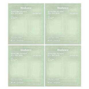 Biodance,清爽海带深层美容面膜，4 片，每片 1.19 盎司（34 克）