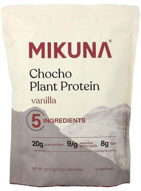 MIKUNA,Chocho Plant Protein Powder, Vanilla, 1.42 lbs (645 g
