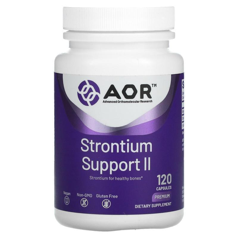 Advanced Orthomolecular Research AOR,Strontium Support II