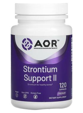 Advanced Orthomolecular Research AOR,Strontium Support II