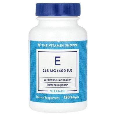 The Vitamin Shoppe,Vitamin E, 268 mg (400 IU), 120 Softgels
