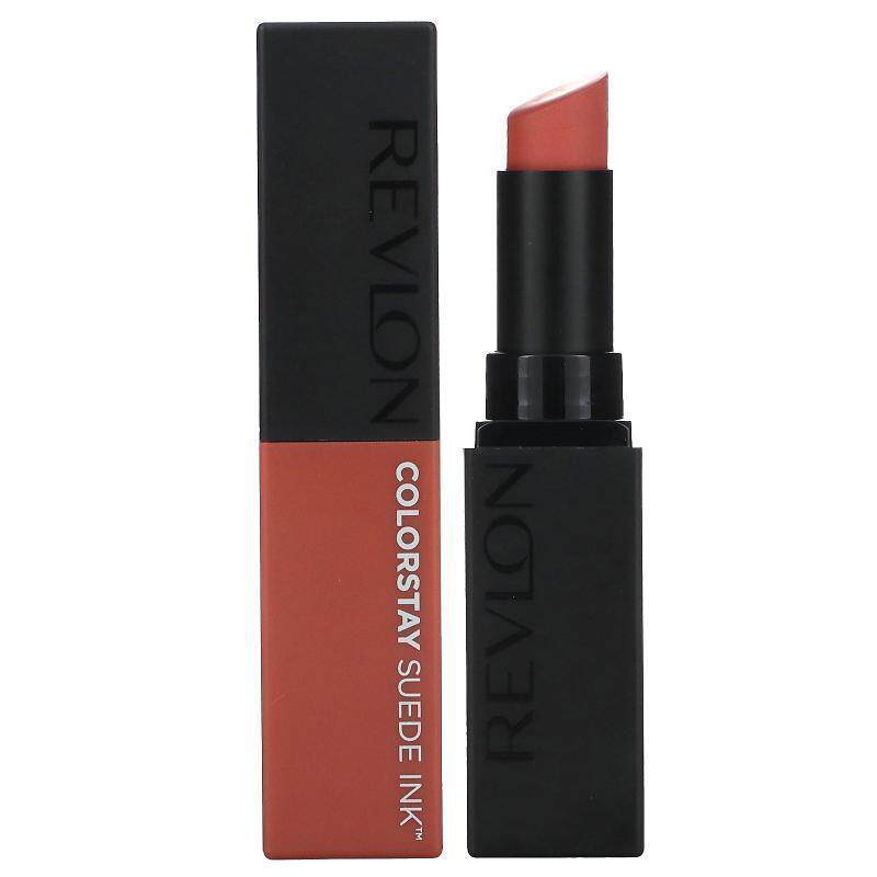 Revlon,Colorstay, Suede Ink Lipstick, 005 Hot Girl, 0.09 oz