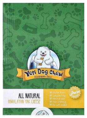 Yeti Dog Chew,Himalayan Yak Cheese, For Dogs, Strawberry