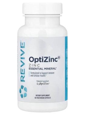 Revive,OptiZinc®, 60 Vegetarian Capsules