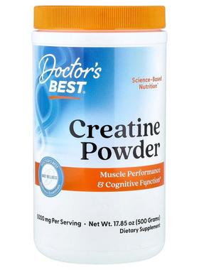 Doctor's Best,Creatine Powder, Unflavored, 17.85 oz (500 Gra