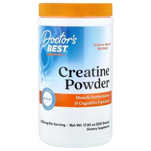Doctor's Best,Creatine Powder, Unflavored, 17.85 oz (500 Gra
