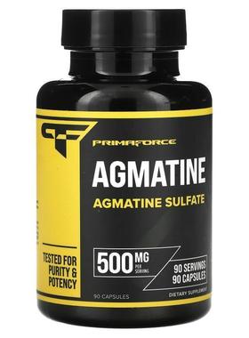 Primaforce,Agmatine Sulfate, 500 mg, 90 Capsules