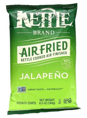 Kettle Foods,Air Fried Potato Chips, Himalayan Salt