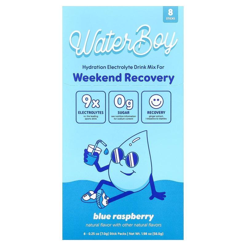 Waterboy,Weekend Recovery, Hydration Electrolyte Drink Mix,