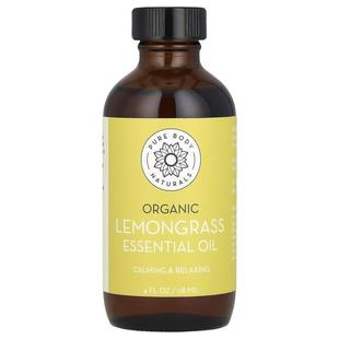Pure Body Naturals,Organic Lemongrass Essential Oil