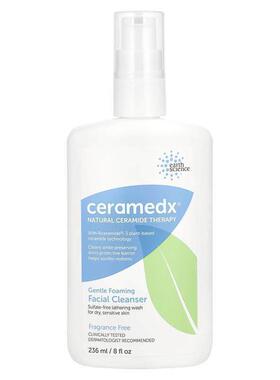 Ceramedx温和泡沫洗面奶无香236毫升