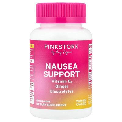 Pink Stork,Nausea Support, 60 Capsules