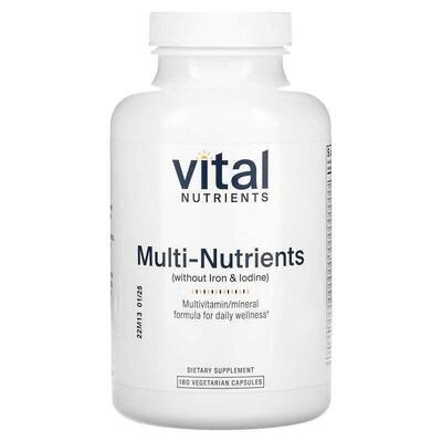 Vital Nutrients,Multi-Nutrients (Without Iron &amp;amp;a