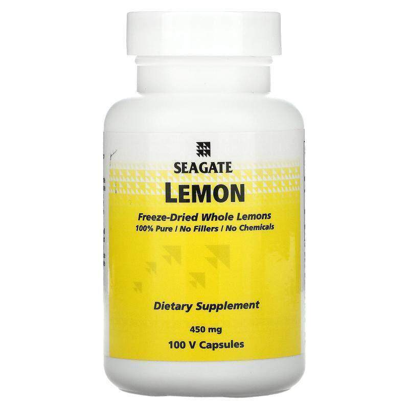 Seagate,柠檬，450 毫克，100 粒素食胶囊