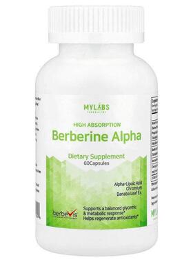 Mylabs,Berberine Alpha, High Absorption, 60 Capsules