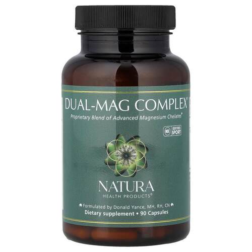 Natura Health Products,Dual-Mag Complex®, 90 Capsules