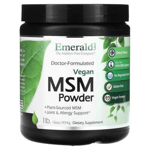 Emerald Laboratories,Vegan MSM Powder