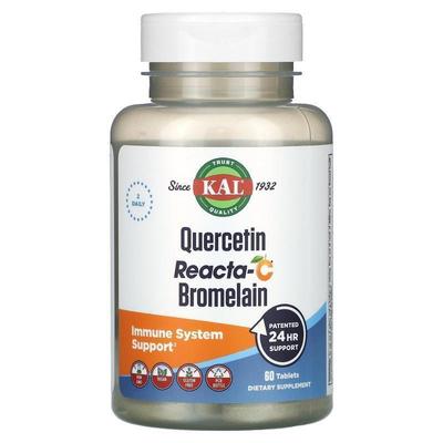 KAL,Quercetin Reacta-C Bromelain, 60 Tablets