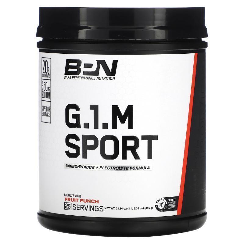 Bare Performance Nutrition,G.1.M Sport, Fruit Punch