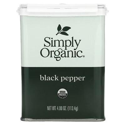 SimplyOrganic黑胡椒粉烹饪调味料辛辣花香火锅细煎牛排调汤撒