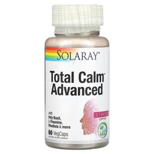 Solaray全面平静 60 粒素食胶囊