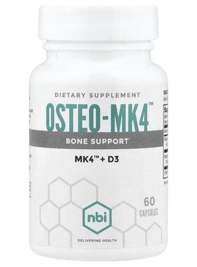 NBI Health,Osteo-MK4™, 60 Capsules