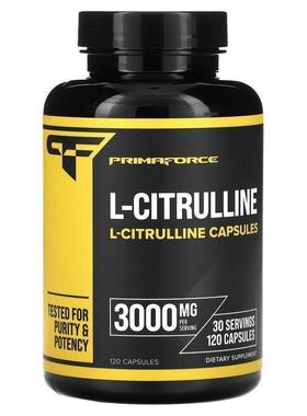 Primaforce,L-Citrulline, 750 mg, 120 Capsules