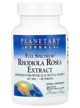 Planetary Herbals,Full Spectrum™ Rhodiola Rosea Extract, 655