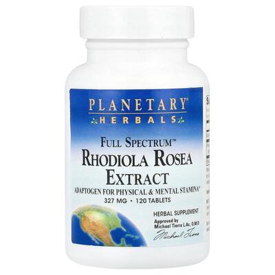 Planetary Herbals,Full Spectrum™ Rhodiola Rosea Extract, 655