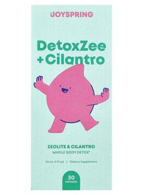 JoySpring,DetoxZee + Cilantro, 1 fl oz (30 ml)