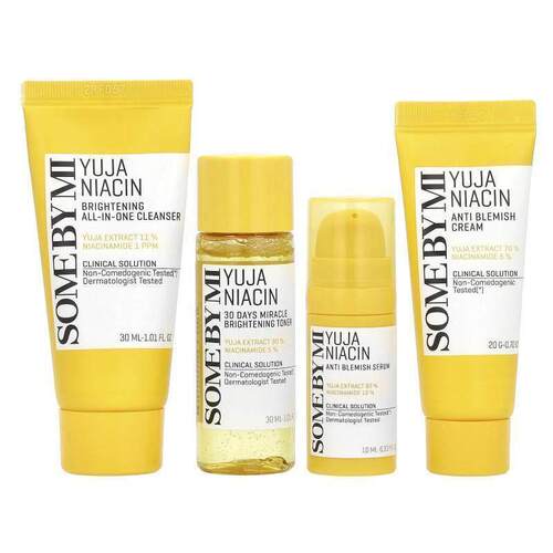 莎柏蜜,Yuja Niacin, Anti Blemish Starter Kit Edition