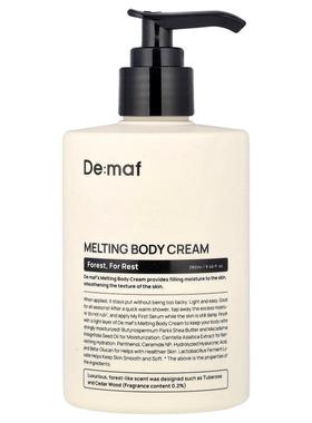 DE:MAF,Forest, For Rest, Melting Body Cream, 9.46 fl oz (280