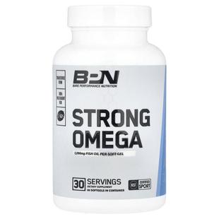 Strong Omega 1290 Bare Nutrition 毫克 粒软 Performance